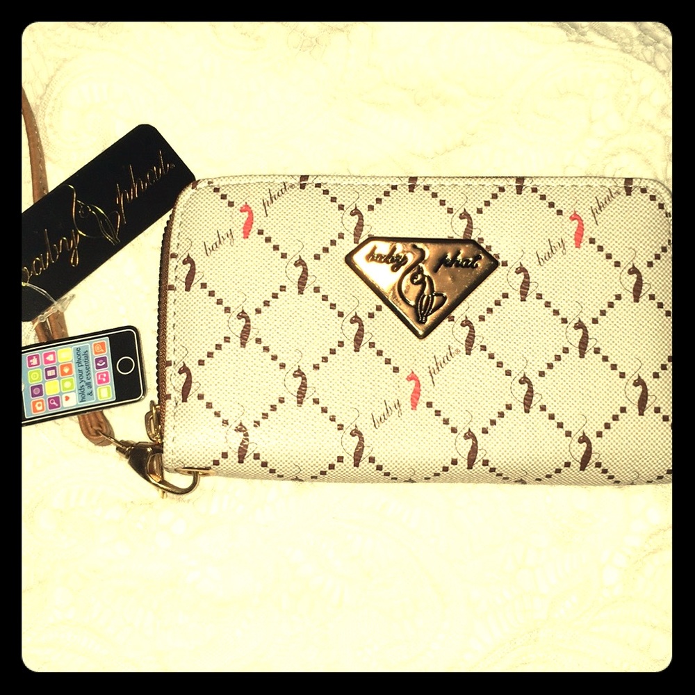 Baby Phat wristlet/wallet/cell phone carrier